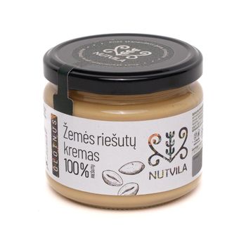 Smooth Peanut Butter 300g Features Gluten-Free, Lactose-Free, Vegan Origin European Continent, European Union Product Type Nuts, Ready Meals, Vegetarian & Vegan Products - Nutvila - Lithuania
