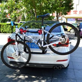 Portable Foldable Bike Car Carrier Delivery Bicycle Rack Universal Adjustable - Suzhou Litan Metal Co., Ltd. - China