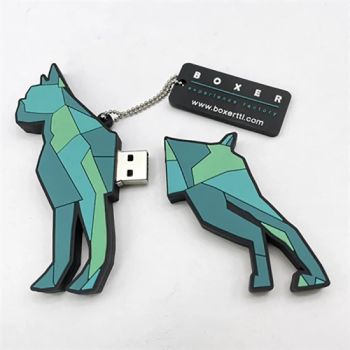 Factory Customized Dog PVC Shape USB 2.0/3.0 Pen Drive Gift USB Flash Drive 3D USB Disk Promotion USB Stick - Goodpower Electronic Co., Ltd. - China