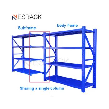 Cheap Steel Warehouse Storage Long Span Shelving Rack Units MOQ 100sets Height 0-5m Origin China Closed Closed HS Code - Shandong Nelson Storage Equipment Co., Ltd. - China