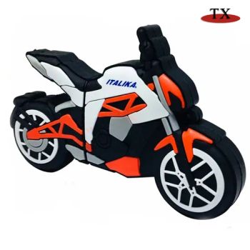 Cool Motorbike Shape PVC USB for Promotional Gift - Zhongshan Tianxin Craft Gift Products Co., Ltd. - China
