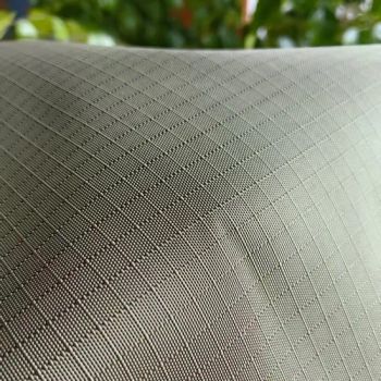 Fire Resistant 420d Polyester PU Coated Grid Flame Retardant Coated Oxford Fabric for Luggage Bags Tent - Wujiang Xianglu Textile Co., Ltd. - China