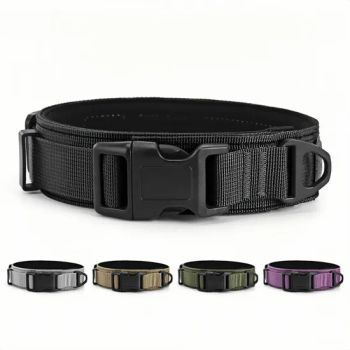 Tactical No Pull Dog Collar Adjustable Nylon Training Width 2.5CM Condition New Trademark OEM Brand Joypaws HS Code 42010030 - Anhui Joypaws Co., Ltd. - China