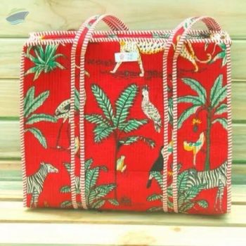 Cotton Bags, Bags - Pink Pine - India