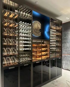 Wholesale Modern Kitchen Living Room Furniture Wine Wardrobe Wine Storage Cabinet Rack - Foshan Tiform Stainless Steel Co., Ltd. - China