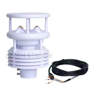 5 in 1 Outdoor Mini Wind Speed Direction Sensor Ultrasonic Anemometer - Atech Sensor Co., Ltd - China