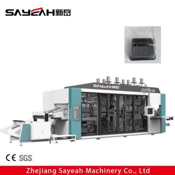 Fully Automatic Cake Dessert Snack Boxes Trays Thermoforming Machine for Take Away - Zhejiang Sayeah Machinery Co., Ltd - China