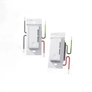 Neutral Free WiFi Us Dimmer Switch Push Sliding WiFi Neutral free Sigle pole 1way 120V 60Hz 5VA 400VA Leading edge Mixed color LED - Shenzhen Tsyl General Technology Ltd. - China