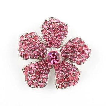 Wholesale Rose Rhinestone Fashion Brooches Bulk for Bridal Decoration - Guangzhou Jotome Fashion Accessories Firm - China