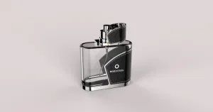 2018 Exqusite Square Lady Perfume Glass Bottle Leather Decoration - Wuxi Box Imp & Exp Co., Ltd. - China