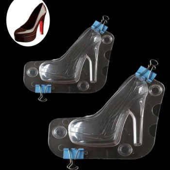 3D High Heel Shoe Chocolate Mold Candy Cake Decoration Baking Pastry Tool DIY Jelly Lady Shoes Mould - Tianjin Huayu Technology & Trade Co., Ltd - China