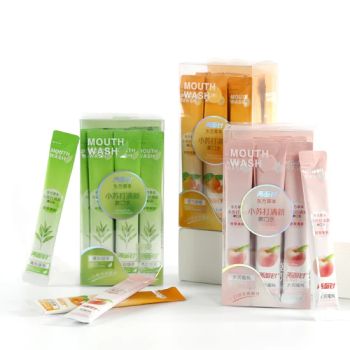 Wholesale 12ml Disposable Portable Sachet Pocket Mouth Wash OEM Fresh Breath Hotel Travel Size Mini Strip Mouthwash - Lmz (Jiangsu) Industrial Co., Ltd. - China