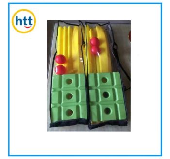 HTT Plastic Cricket Bat 77CM Sport Kids Set Custom 1Y MOQ100 Origin China Trademark HTT Condition New HS Code 9506590000 - DONGGUAN HUI TAI TONG TECHNOLOGY CO., LIMITED - China