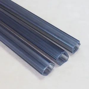 High-Impact Strength LED PVC Profiles Flexible Hollow Profiles for Lighting Decoration - Foshan Leo Plastic Technology Co., Ltd. - China