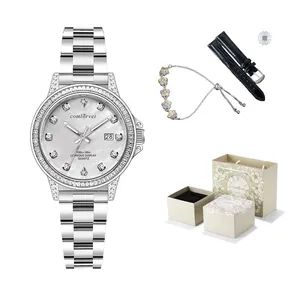 Luxury Women's Watches Diamond Mechanical Women's Watches Stainless Steel Clock Women's Watches - Quanzhou Licheng Aierda Trading Co., Ltd. - China