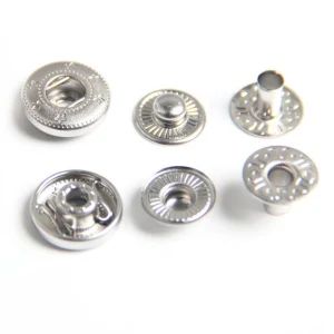 Button Bag/Clothes/Jeans Accessories Custom Metal Press Snap Buttons - Shanghai China Commandos Co., Ltd. - China