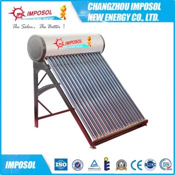 Vacuum Tube Solar Water Heaters with Side-Mounted Assistant Tank - Jiangsu Imposol New Energy Co., Ltd. - China
