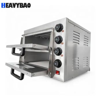 Heavybao Commercial Stainless Steel Electric Countertop Baking Pizza Ovens Machine Maker - Heavybao Commercial Kitchenware Co., Ltd. - China