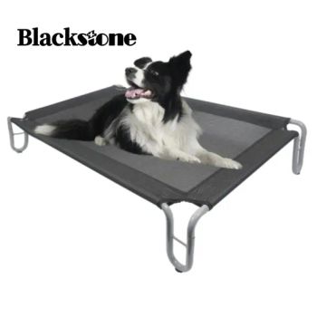 Dog Bed Indoor Outdoor Cooling Elevated Pet Air Cot with Removable Canopy Shade Tent - Hangzhou Blackstone Medical Equipment Co., Ltd. - China