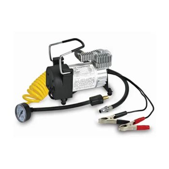 Auto Stop Air Inflator Car Tire Pump Compressor Electric Portable 12V DC - Shanghai Huaqi Industrial Co., Ltd. - China