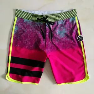 Customized Mens Beachwear Logo Design Swimwear Polyester Trunks Summer Solid Board Swimming Beach Shorts - Dongguan Paul Garment Trading Co., Ltd. - China