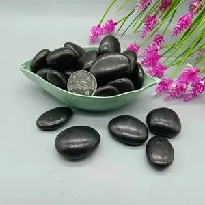 Premium Natural Polished Pebble Stones for Garden Decor Type Pebble Trademark CW Model NO. 25 Application Outdoor Origin Hebei, - Lingshou Chuangwei Mineral Products Processing Factory - China