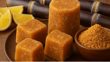 Jaggery Origin India Features Organic Product Type Sweets Source Sugarcane Or Date Palm Sugar Concentration Over 85% Sugar - Fortune EXIM & General Tradings - United Arab Emirates