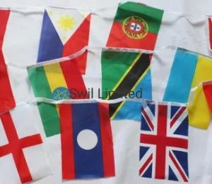Polyester Decorative National String Bunting Flags Custom Banner - Swil Limited - China