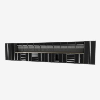 Steel Tool Cabinet Garage Storage Set Modular Workbench with Drawer Cabinets Tool Wall - Shenyang Jiezhida Modern Office Furniture Co., Ltd. - China