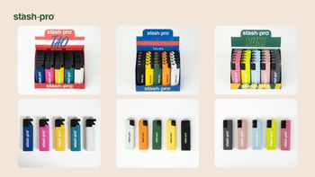 Gas Lighter Refillable Yes Material Silicon Burn Type Jetflame Certification Tisi Approved Weather Resistance - Stash-pro Thailand Co. Ltd. - Thailand