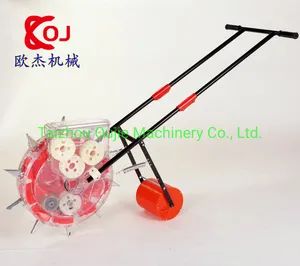 Adjustable Hand Push Corn Beans Peanut Seeder/Planter Machine Hand Push Drum Grain Seeder - Taizhou Oujie Machinery Co., Ltd. - China
