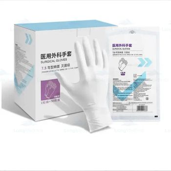 Medical Supplies and Equipment Approved Wholesale Surgical Latex Sterile Disposable Gloves - Nanjing Long Medical Technology Co., Ltd. - China