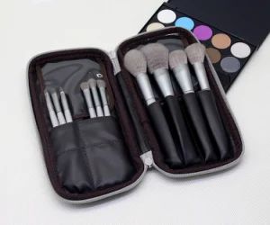 10PCS Synthetic Hair Makeup Brushes Set Silver ESG12379 45G 7.12x5.12x0.60In 1Y - Ningbo Easyget Co., Ltd. - China
