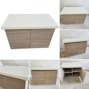 OEM Supplier Bathroom Vanity Under Bathroom Sink Storage Bath Vanity with Top Cultured Marble Vanity Tops 24 in Vanity with Sink - Shenzhen Eshine Technology Co., Ltd - China