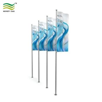 Outdoor Advertising Custom Hanging Banner Roadside Street Flags - Xiamen Novelty Flag Co., Ltd. - China