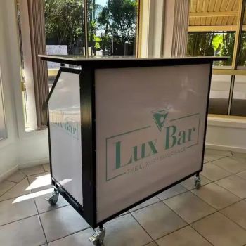 Outdoor Bar Counter Folding Portable Bar Table Bar Counter Seater 1 Color Clear Rotary Fixed Shape Square OEM Available Condition New - Guangdong Hengxin Metal Structure Co., Ltd. - China