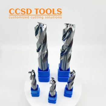 3f/2f Maching Drills for Aluminum Inner Coolant Drilling Tools Step Drill Bits - CHANGZHOU SOOD TOOLS CO., LTD - China