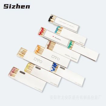 Manufacturer Customized Processing of Various Advertising Matches, Hotel Aromatherapy Matches, Birthday Candles Matches Wholesale, Free Printing - Shanghai Sizhen Trading Co., Ltd - China