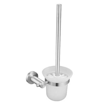 Wholesale 304 Stainless Steel Shower Bathroom Accessories Kit Toilet Brush Holder - Anqing Homewell Wood Co., Ltd - China