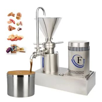 Industrial Vertical Split Colloid Mill New Condition Nut Butter Making Machine Almond Peanut Gear Snack Processing - Guangzhou Jinfeng Light Industry Machinery Equipment Co., Ltd. - China