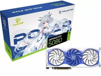 Manli GeForce RTX 5080 Palor Fox OC 16GB GDDR7 Graphics card Full 4K Gaming from Pico Electronics Manli GeForce RTX 5080 Palor Fox OC 16GB GDDR7 Graphics card Full 4K Gaming - Pico Electronics - United States