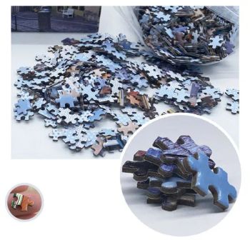 Customizable Cardboard Paper Jigsaw Puzzles 500 1000 Pieces Use Daily Origin China HS 3926909090 Size Customized Model NO. - Sinopromotion Products Co., Ltd. - China