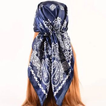Twill Scarf Women Printing Square Scarves Bandana - Jurong Yuanfeng Industries Ltd. - China