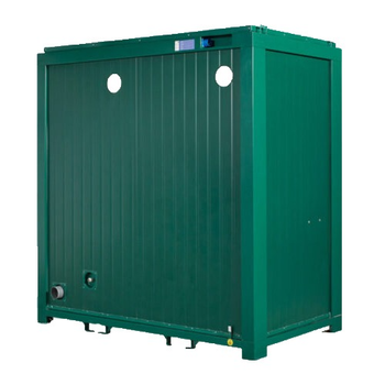 Toilet & Shower Blocks / 1+1 Double Mains Toilet 8Ft x 5Ft (Green) - senesie mfg llc - United States
