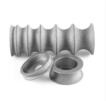 China 75mm Round Dry Vacuum Brazed Diamond Grinding Wheel MOQ 50 Color OEM OEM Accept Standard 3” Origin China Trademark - Huaian Pango Machinery Co., Ltd. - China