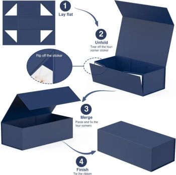 Best-Selling Magnetic Closure Foldable Gift Box - Multi-Event Holiday Packaging - Wenzhou Creative Paper Co., Ltd. - China