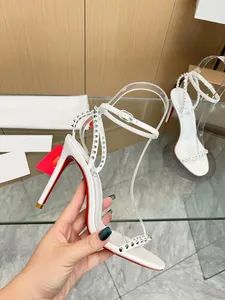 Top Quality Cl Red-Bottom Shoes with Decorative Studs Fashionable Replication High-Heeled Sandals Factory Wholesale Dropshipping - Quanzhou Jinzunshang Trading Co., Ltd. - China