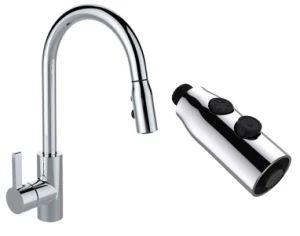 2 Functions Pull out Sprayer Kitchen Faucet Shower Swivel Kitchen Sink Faucet, Pull-Down Faucet Spray Head, Kitchen Sink Faucet Replacement Parts - Xiamen Muses Technology Co., Ltd. - China