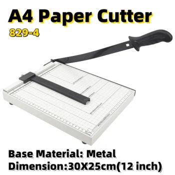 Premium A4 Paper Trimmer Heavy Duty 12 Guillotine Paper Cutter with Stainless Steel - Shenzhen Jostars Tech Co., Ltd - China