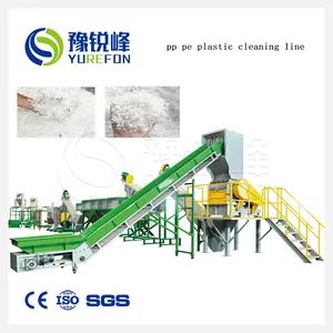 Excellent Performance Plastic PP Film Recycling Machine for Woven Bags Jumbo Bags - Yurefon Machinery(Zhangjiagang) Co., Ltd. - China